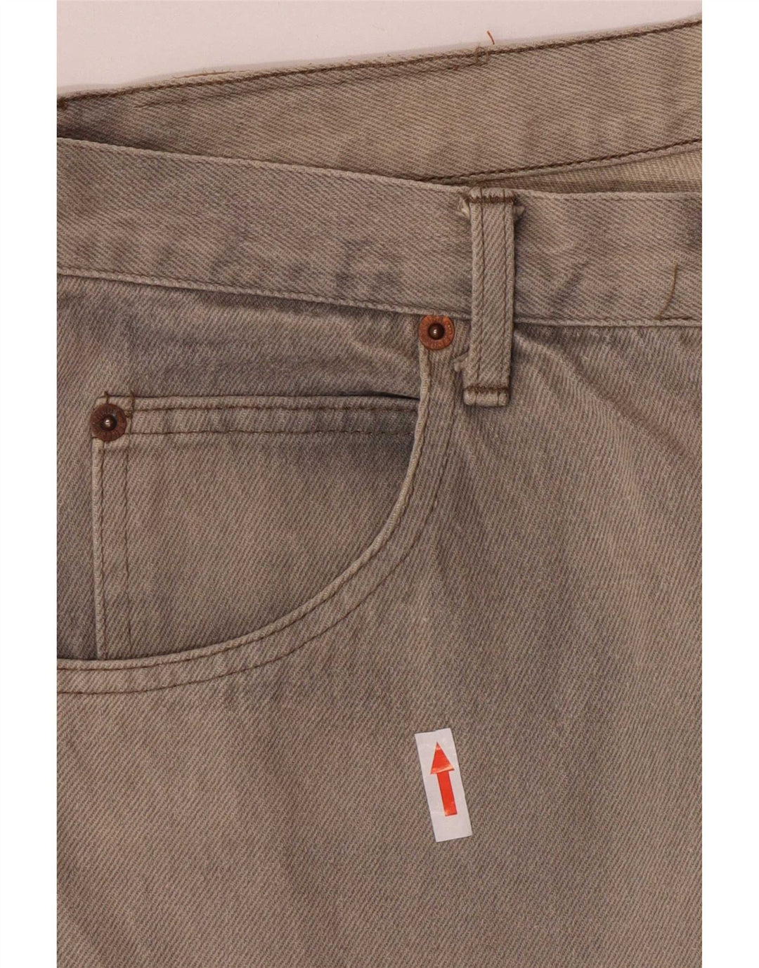 Americanino Jean droit homme W34 L29 gris coton