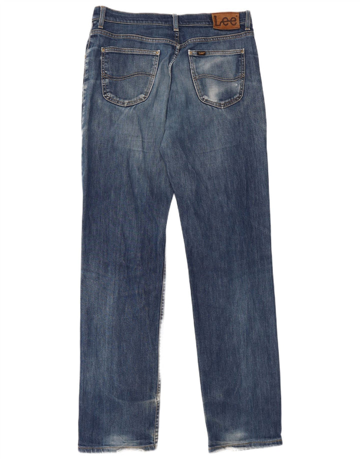 LEE Jean Droit Brooklyn Homme W36 L36 Bleu Coton