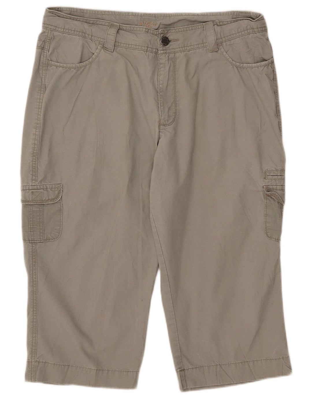 Lee Short cargo Raiders pour femme US 16 2XL W34 Gris Coton