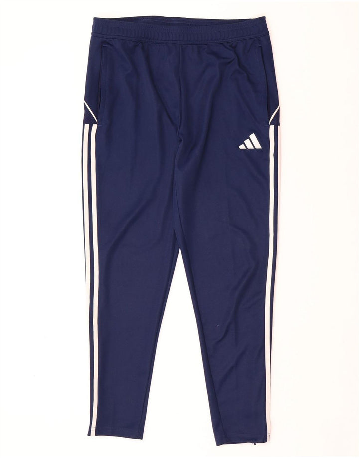 ADIDAS Pantalon de survêtement Aeroready Slim Fit pour hommes, grand bleu marine
