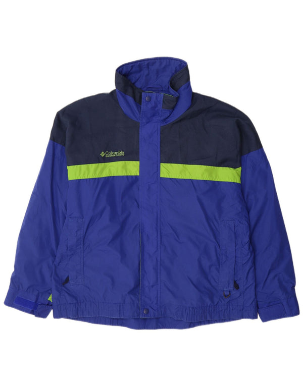 Columbia Veste de Pluie Bugaboo Homme UK 40 Large Bleu Colorblock