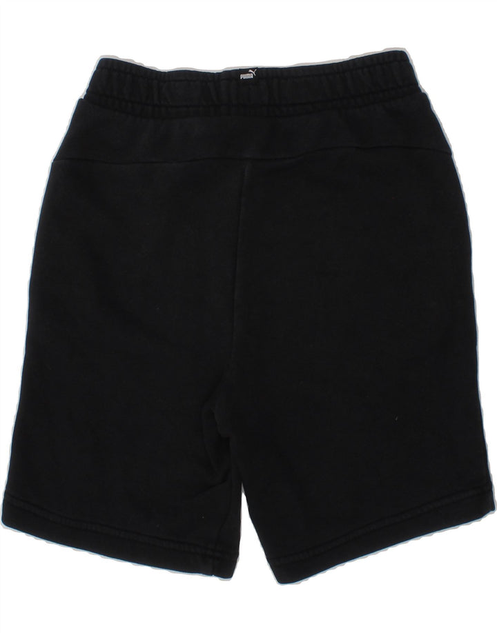 PUMA Boys Sport Shorts 9-10 Years  Black Vintage Puma and Second-Hand Puma from Messina Hembry 