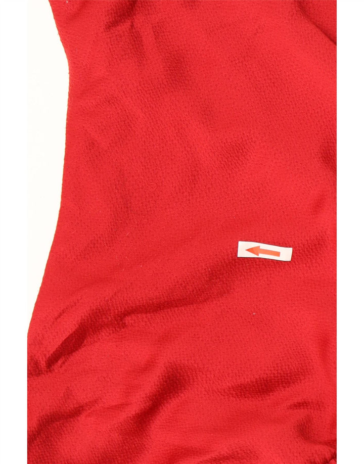 Michael Kors Robe asymétrique pour femme US 2 XS Rouge Polyester