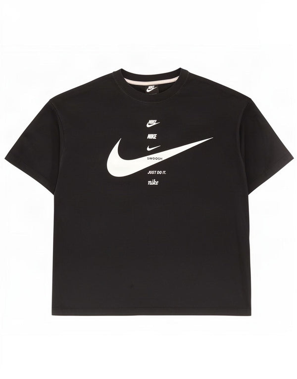 Nike T-shirt graphique pour homme XL en coton noir