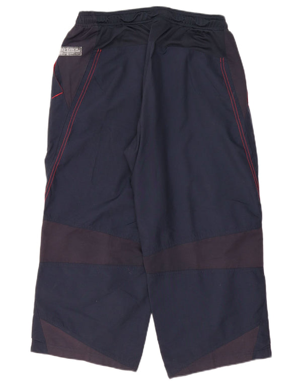 NIKE Pantalon de Survêtement Capri Homme Bleu Marine Moyen Nylon Colorblock