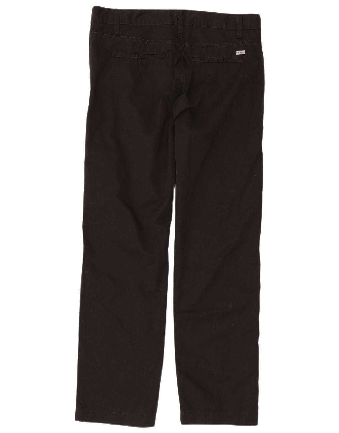 CARHARTT Pantalon Chino Droit Homme W34 L32 Noir Coton