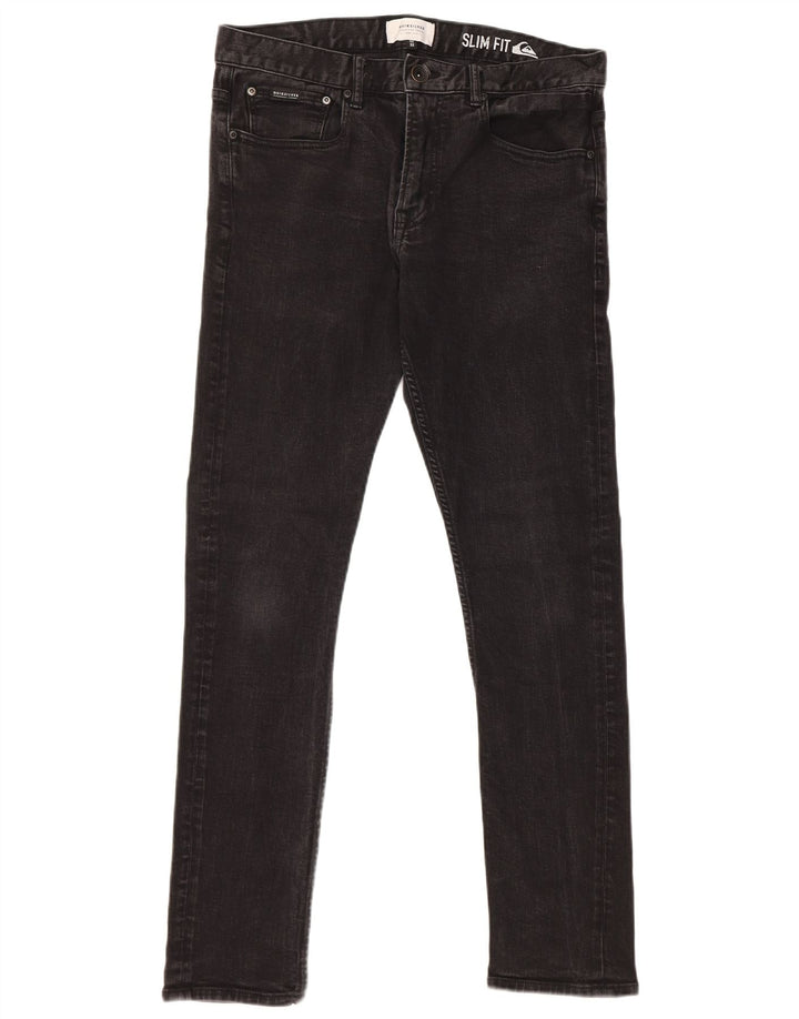 Quiksilver Jean Slim Homme W32 L32 Noir Coton