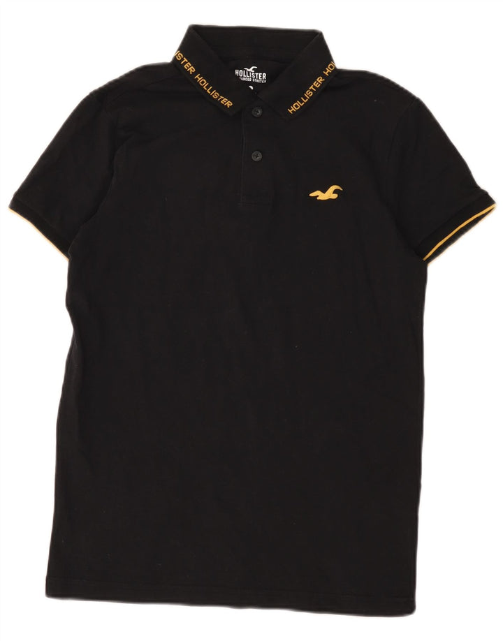 Hollister Polo Homme Petit Noir Coton