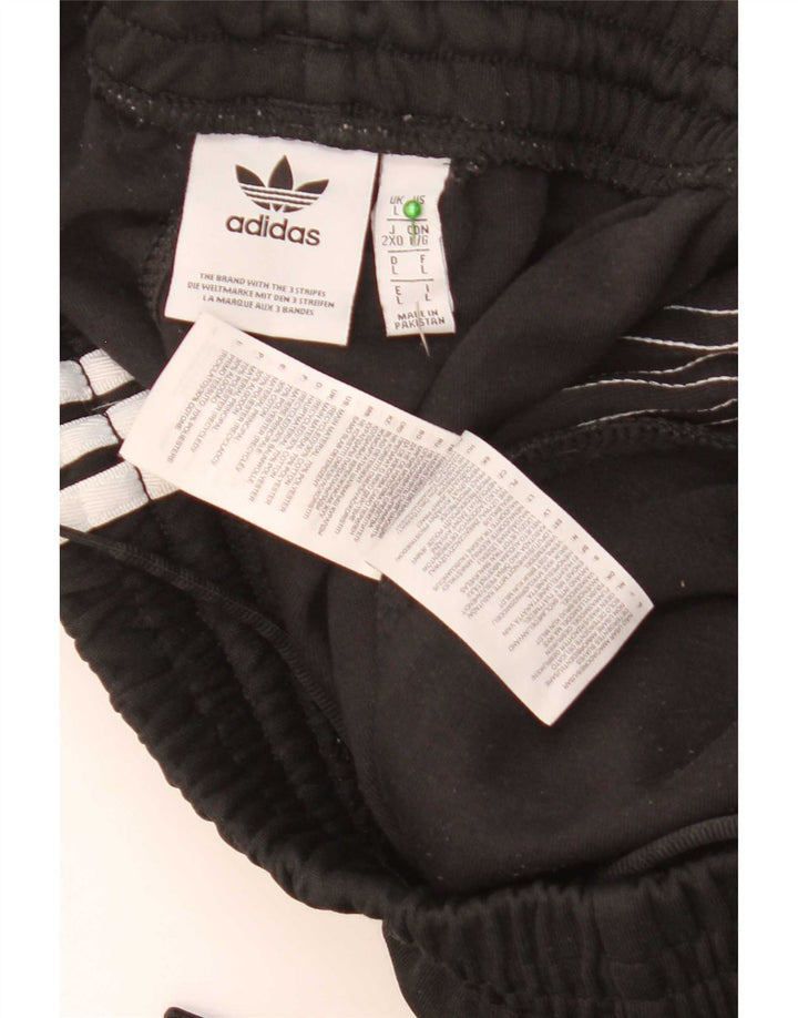 Pantalon de survêtement homme Adidas Joggers Grande taille Noir Polyester