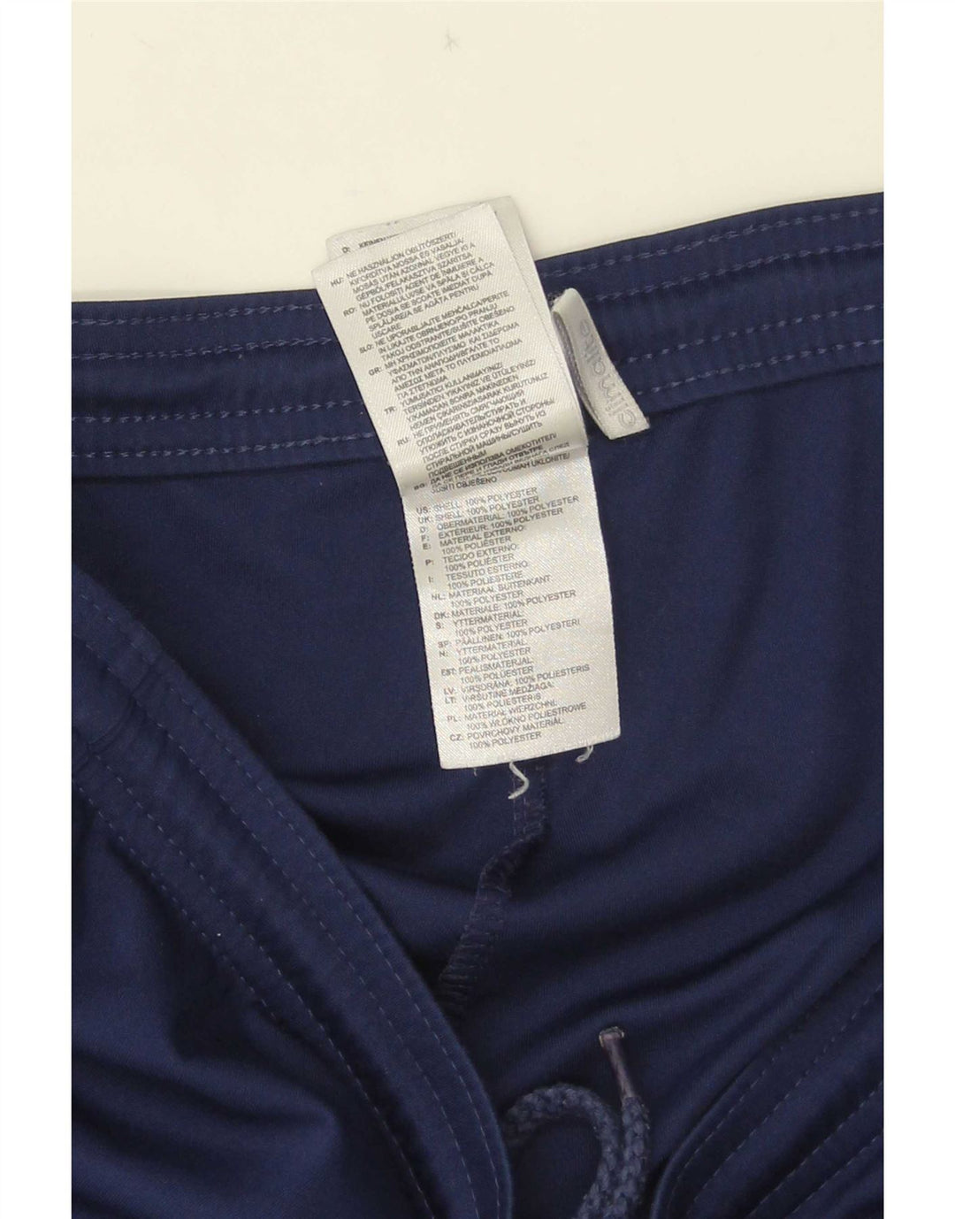 Adidas Short de sport Climalite Homme Bleu Marine Moyen Polyester