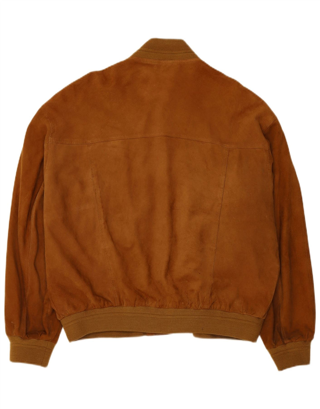 VINTAGE Veste Bomber En Daim Homme IT 52 XL Marron
