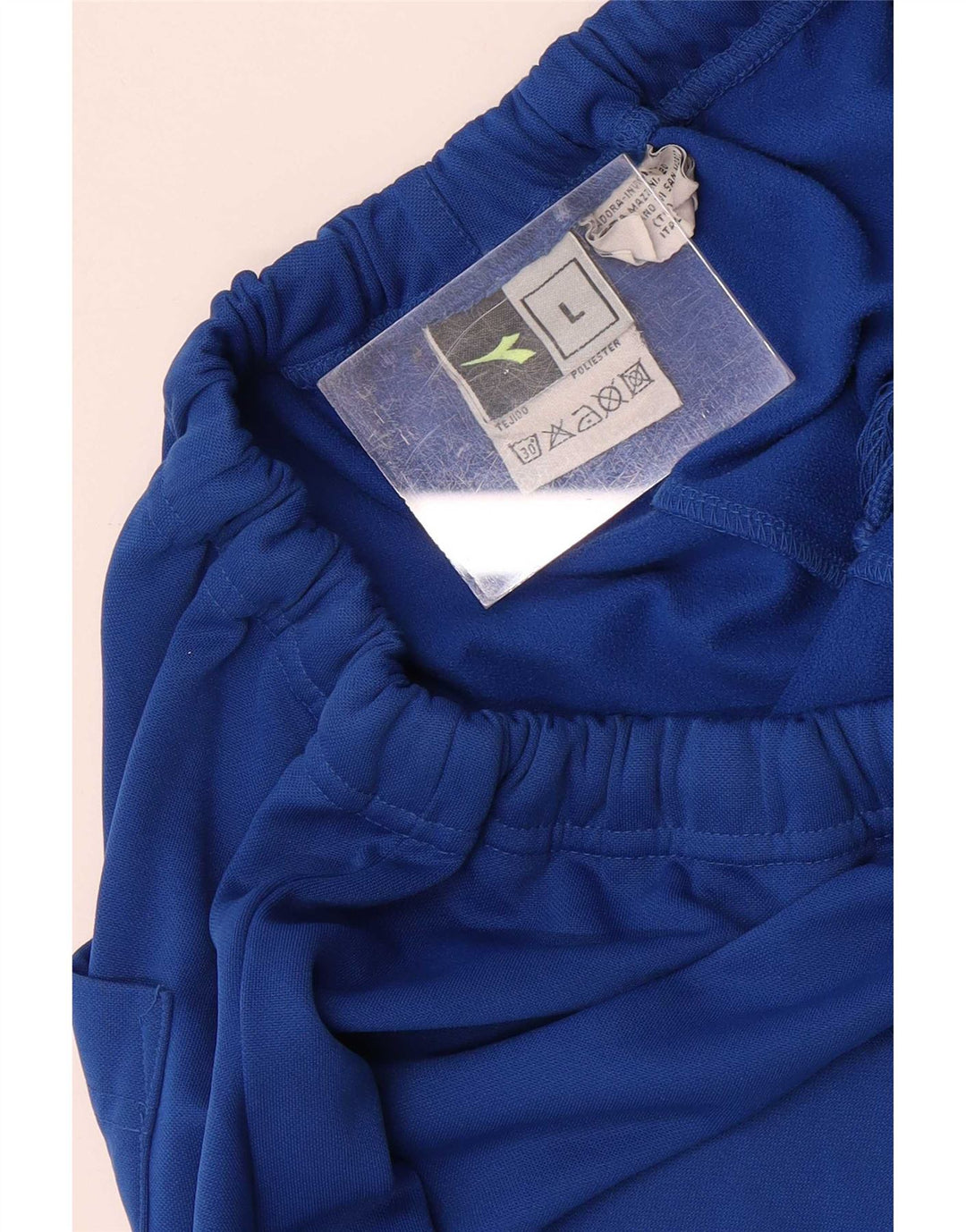 Diadora Pantalon De Survêtement Joggers Large Bleu Polyester Homme