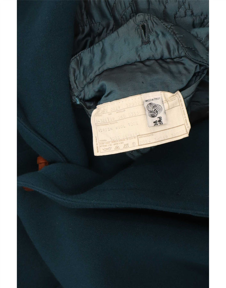 Pal Zileri Duffle-coat à capuche pour homme IT 52 XL en laine bleue