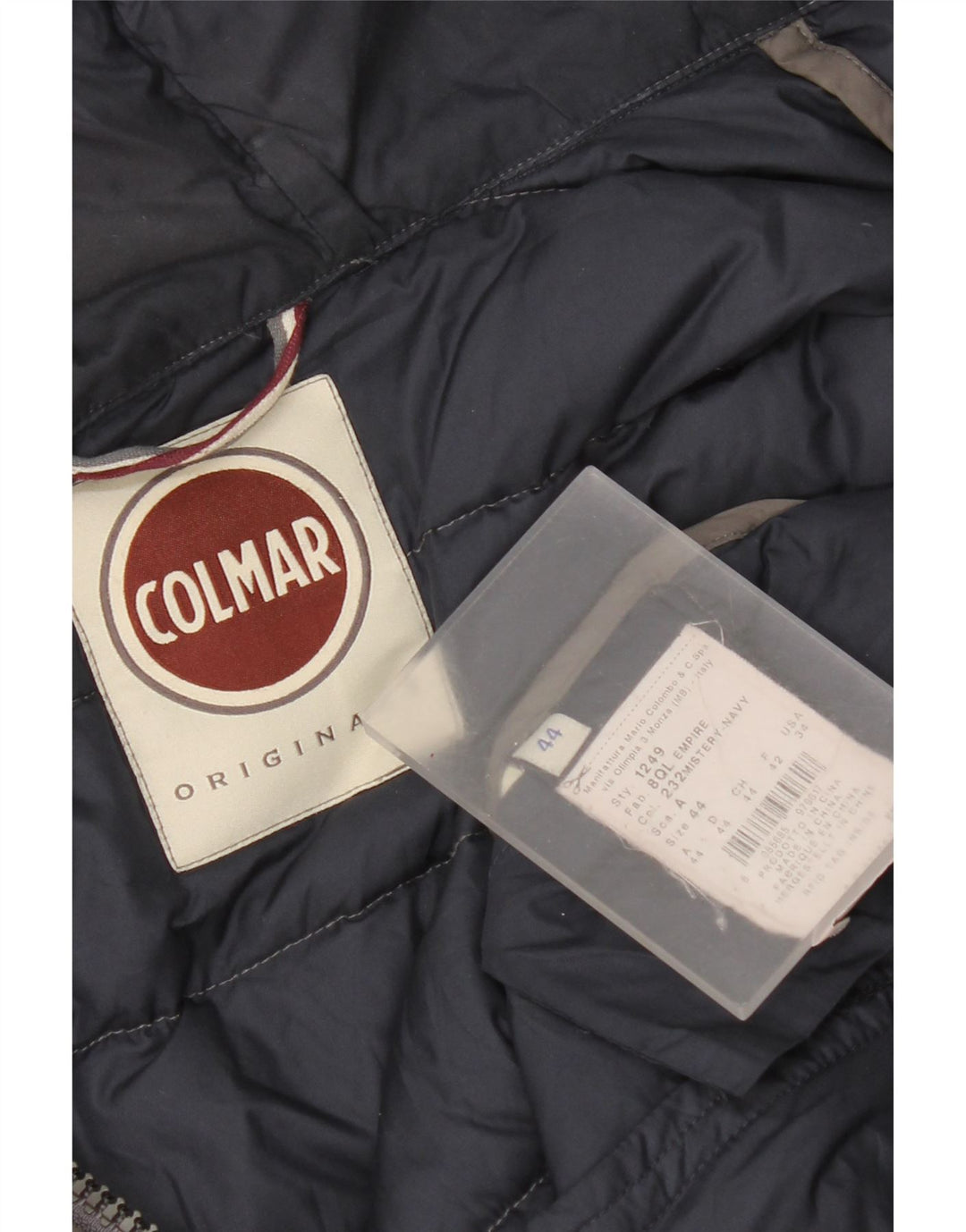 Colmar Veste matelassée à capuche pour femme IT 44 Gris moyen Polyester