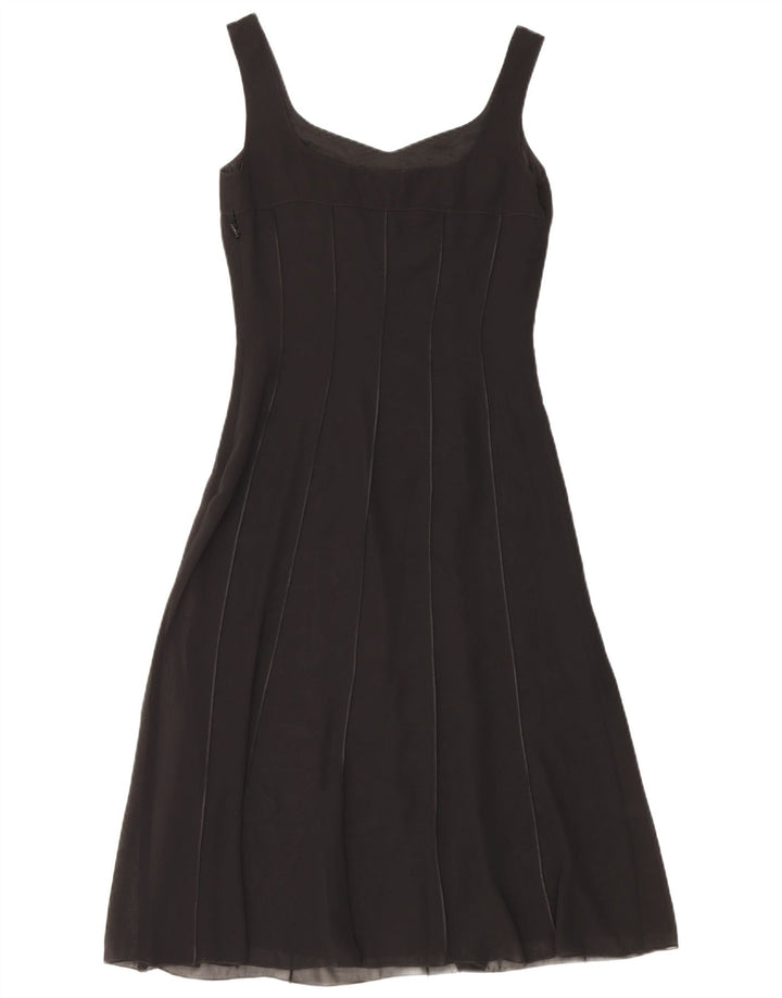 Dream Robe de soirée sans manches pour femme UK 8 Small Noir Polyester