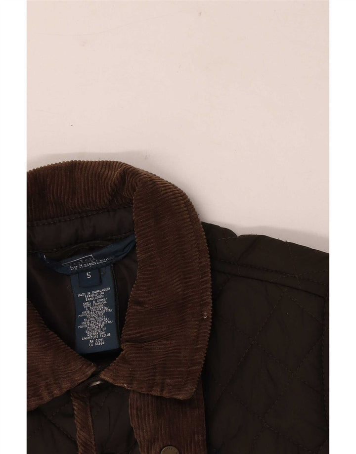 Polo Ralph Lauren Veste matelassée garçon 4-5 ans Kaki Polyester