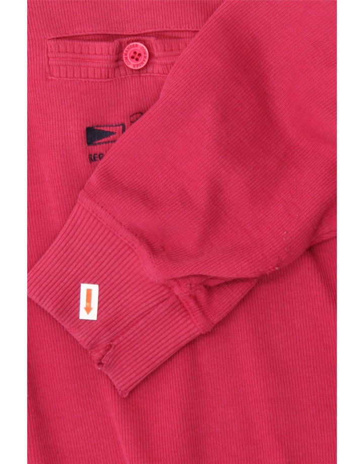 COMMANDER Mens Sweatshirt Jumper IT 50 Medium Red Vintage Commander and Second-Hand Commander from Messina Hembry 