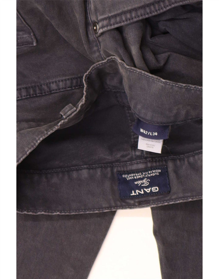 Gant Jean droit homme W42 L28 bleu marine coton