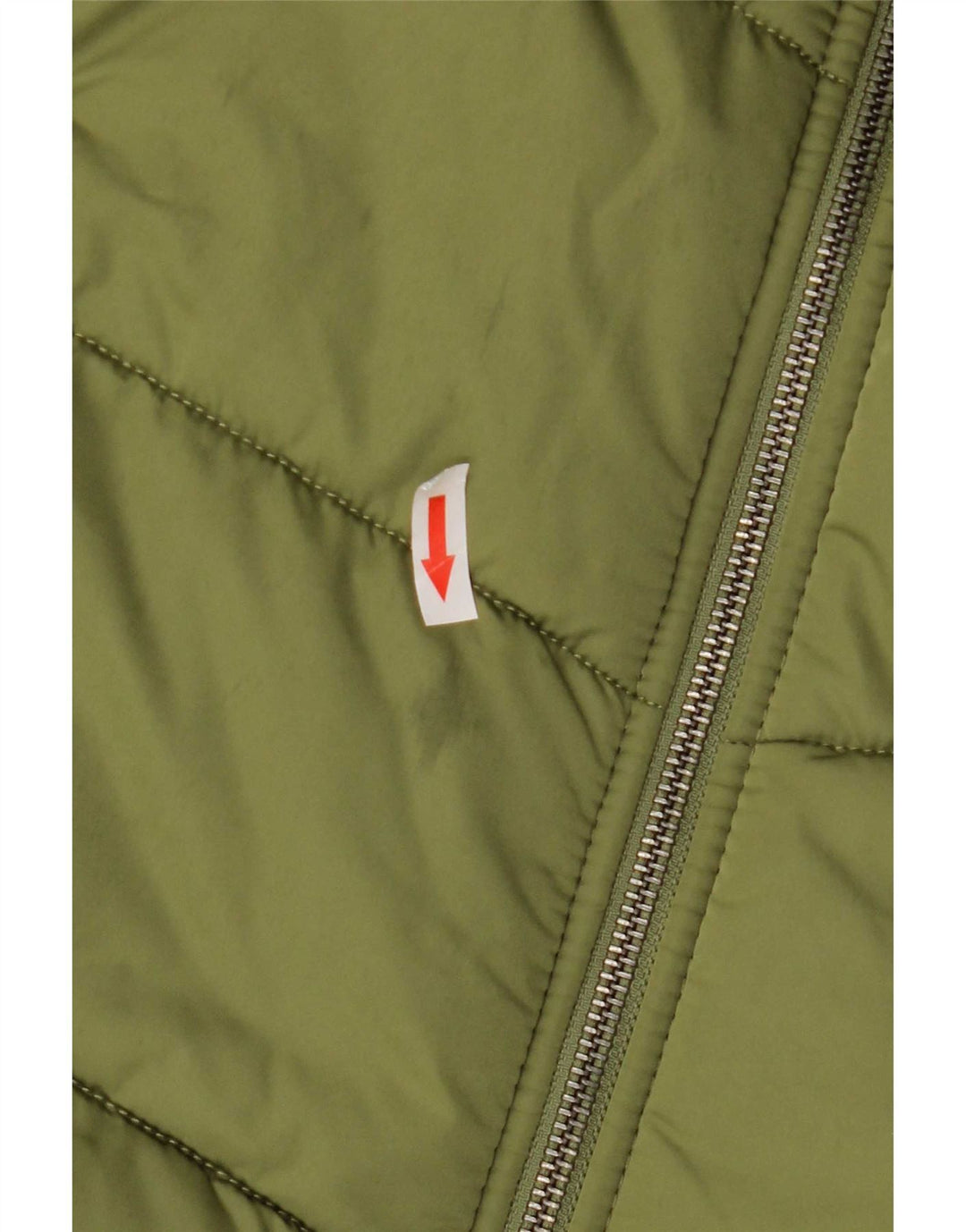 Vans Manteau rembourré à capuche pour femme UK 16 Large Vert