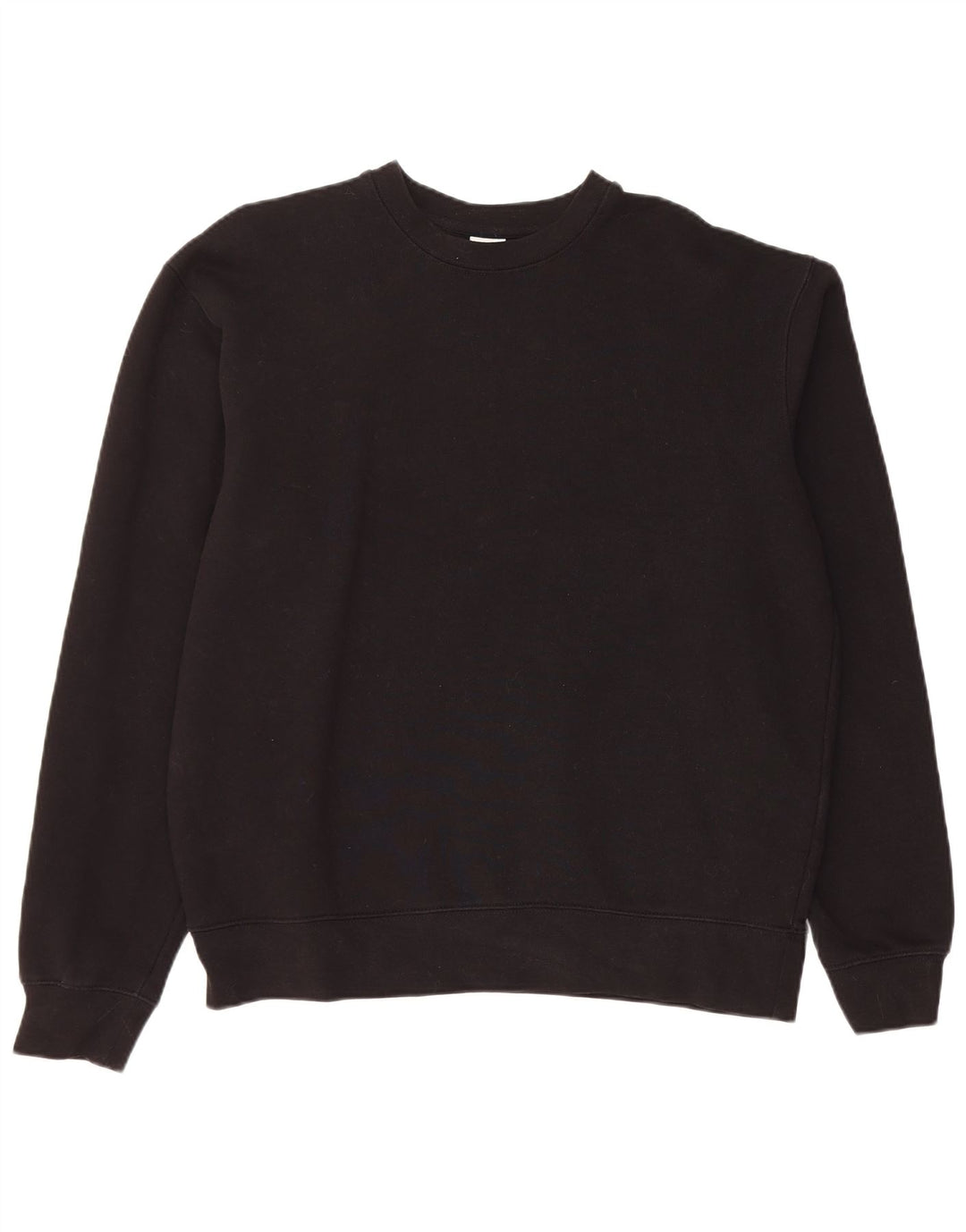 Zara Homme Sweatshirt Jumper Moyen Noir Coton