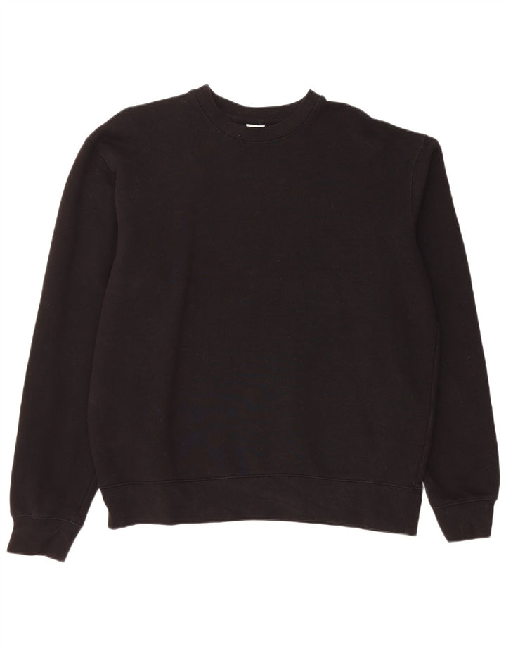 Zara Homme Sweatshirt Jumper Moyen Noir Coton