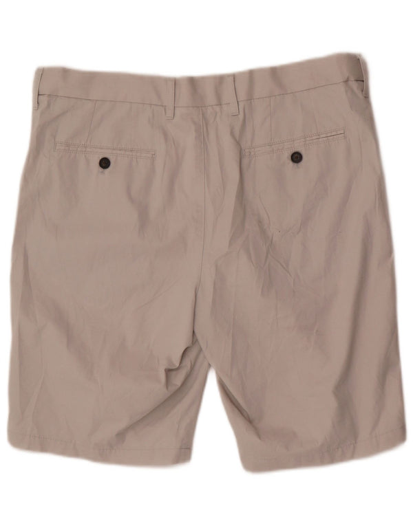 Marks & Spencer Short Chino Homme W36 Grand Gris Coton
