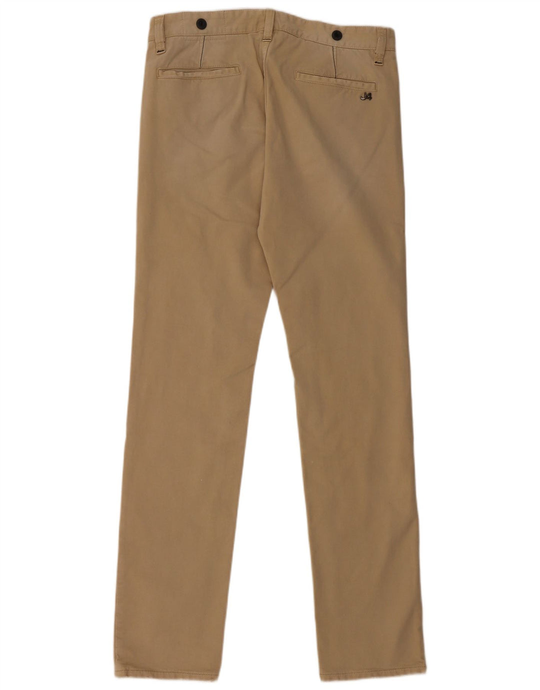 VINTAGE Pantalon Chino Slim Homme W32 L33 Coton Beige