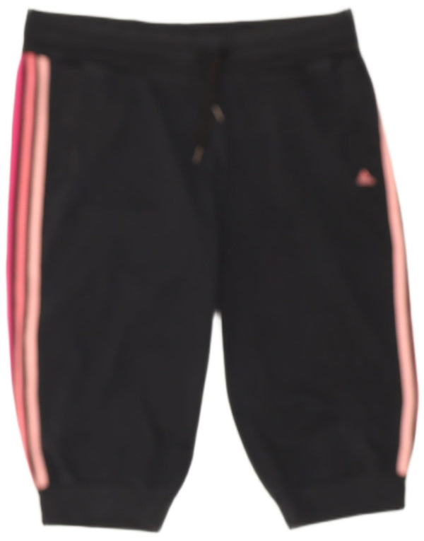 Adidas Climalite Survêtement Pantalon Joggers UK 16/18 Large Noir