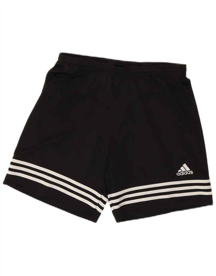 ADIDAS Mens Climalite Sport Shorts Large  Black Polyester