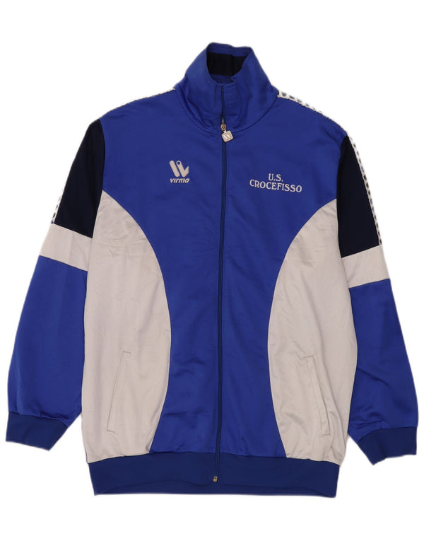 Virma Veste de survêtement U.S. Crocefisso pour homme 2XL Bleu Colorblock Sports