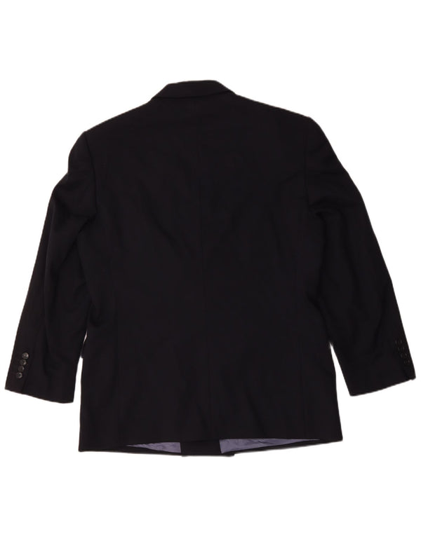 Marks & Spencer Veste blazer double boutonnage pour homme UK 40 Bleu marine moyen