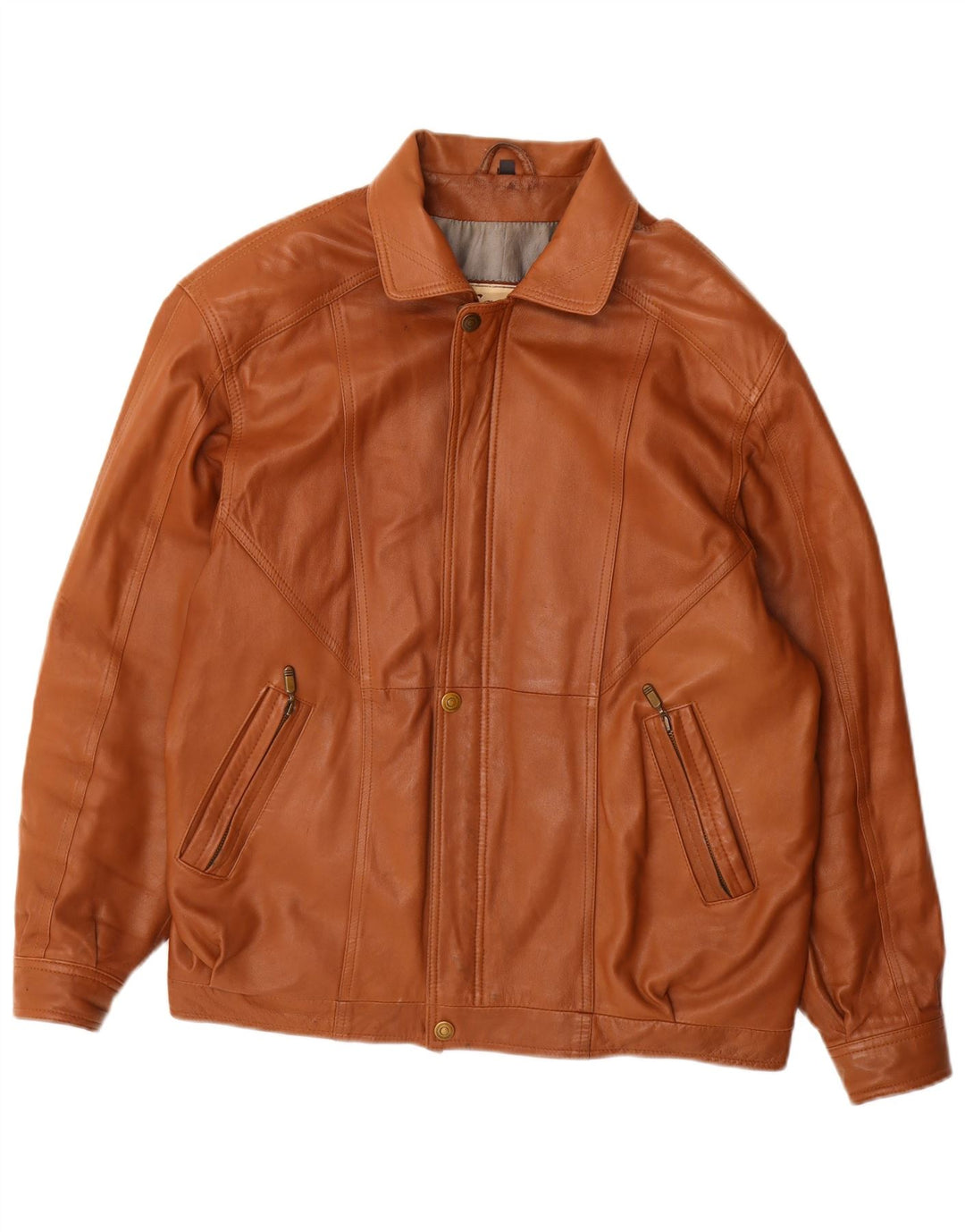 Gazelli Veste en cuir pour homme IT 54 2XL Cuir marron