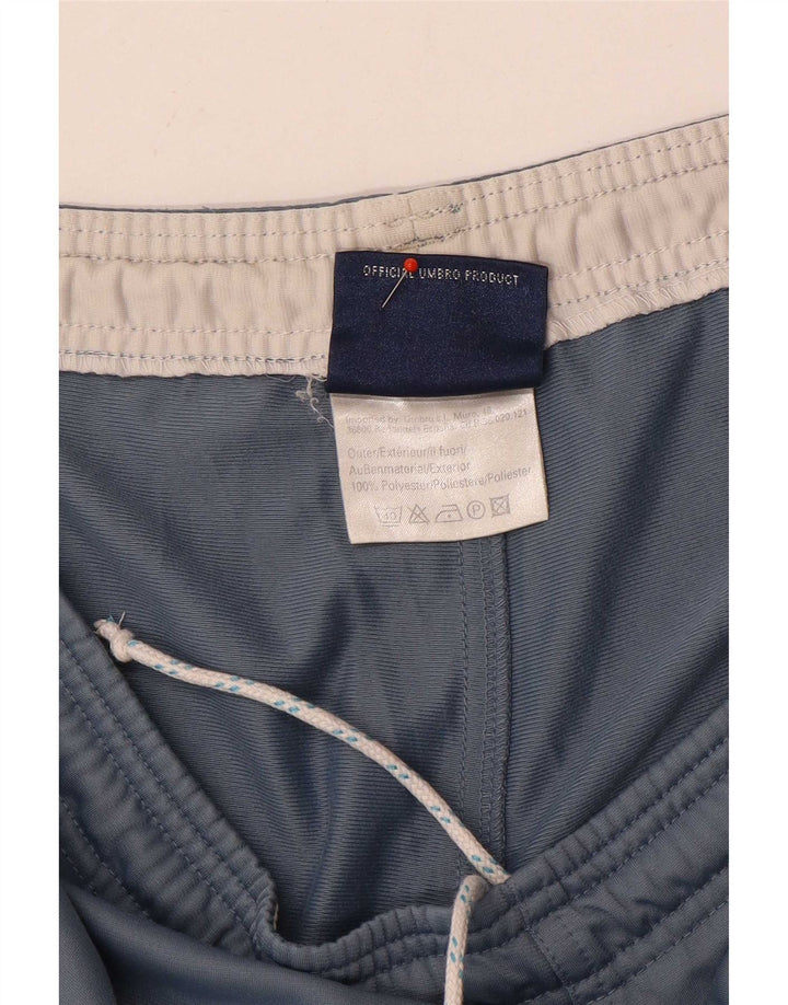 Umbro Short de Sport Homme XL Bleu Polyester