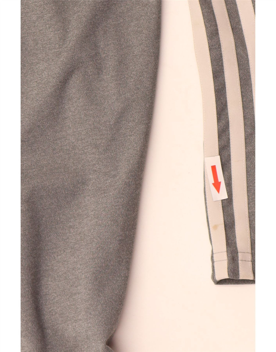 Adidas Climalite Leggings UK 12/14 Gris Moyen Polyester