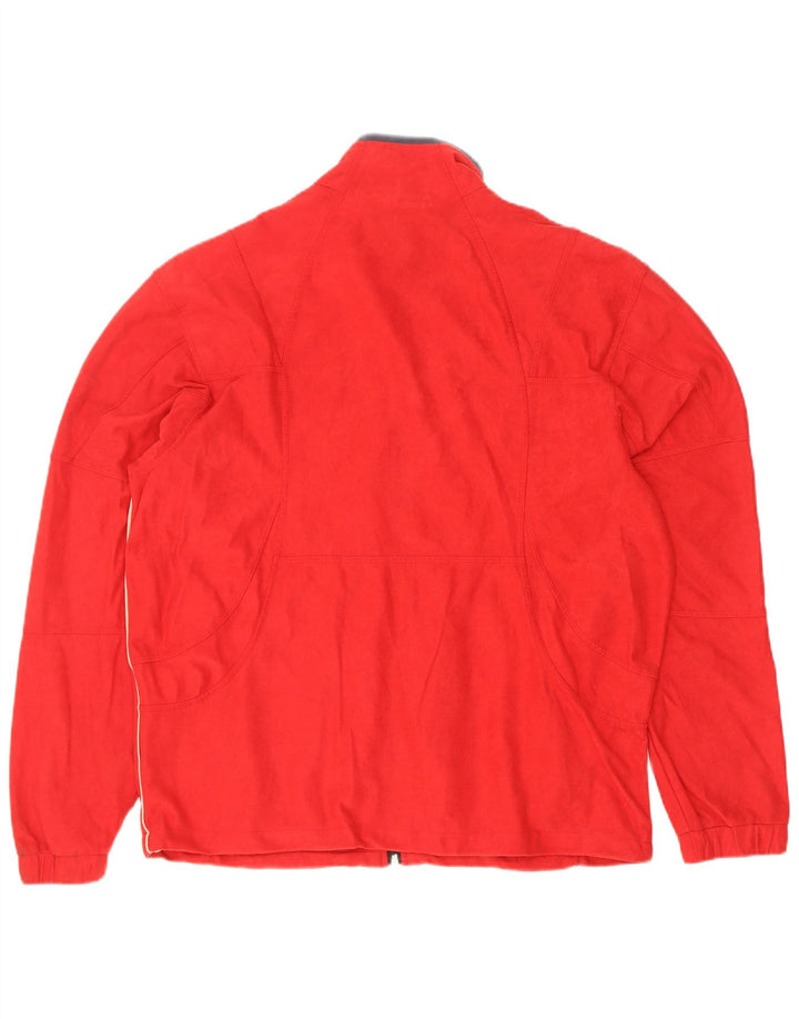 Brugi Veste de Survêtement Homme Rouge Moyen Polyester Colorblock