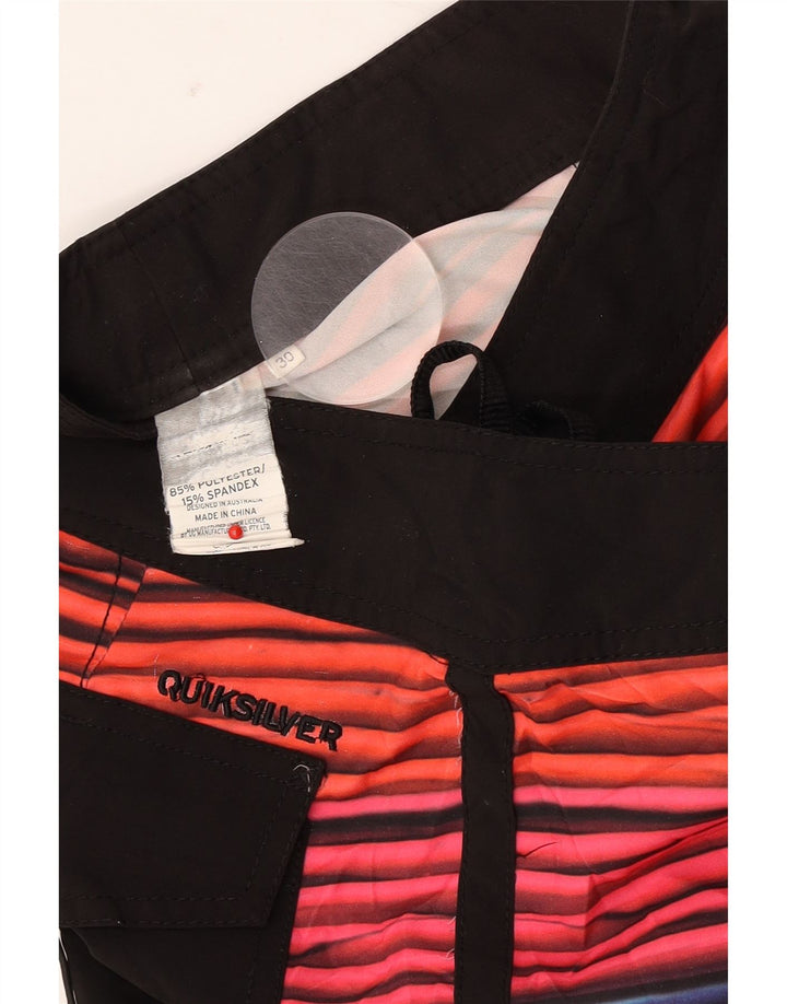Quiksilver Short de Bain Homme Medium Multicolore Rayé Polyester