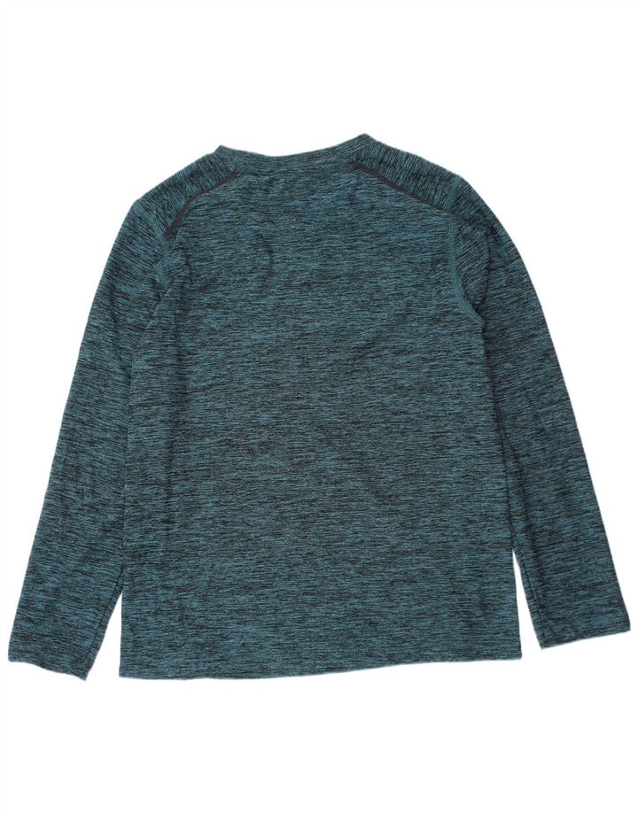 Russell Athletic Haut à manches longues pour garçon 7-8 ans Vert moyen moucheté