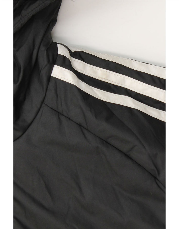 Veste matelassée à capuche Adidas Garçon 11-12 ans Noir Polyester