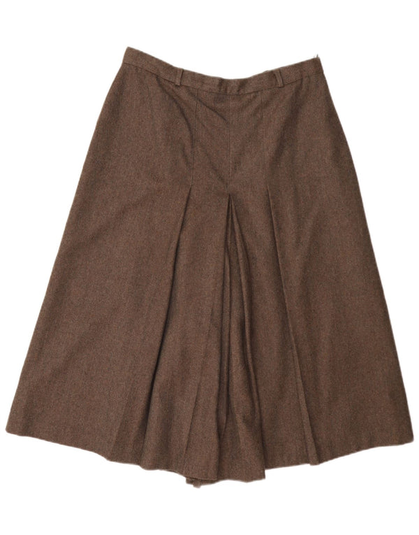 LE TRUC Short Cullotes Taille Haute Femme EU 40 Medium W27 Marron