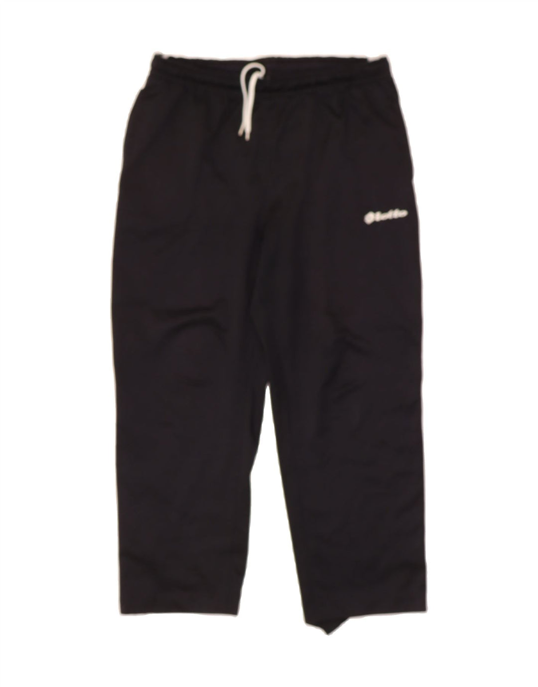 LOTTO Mens Graphic Tracksuit Trousers UK 40/42 Medium  Navy Blue Polyester Vintage Lotto and Second-Hand Lotto from Messina Hembry 