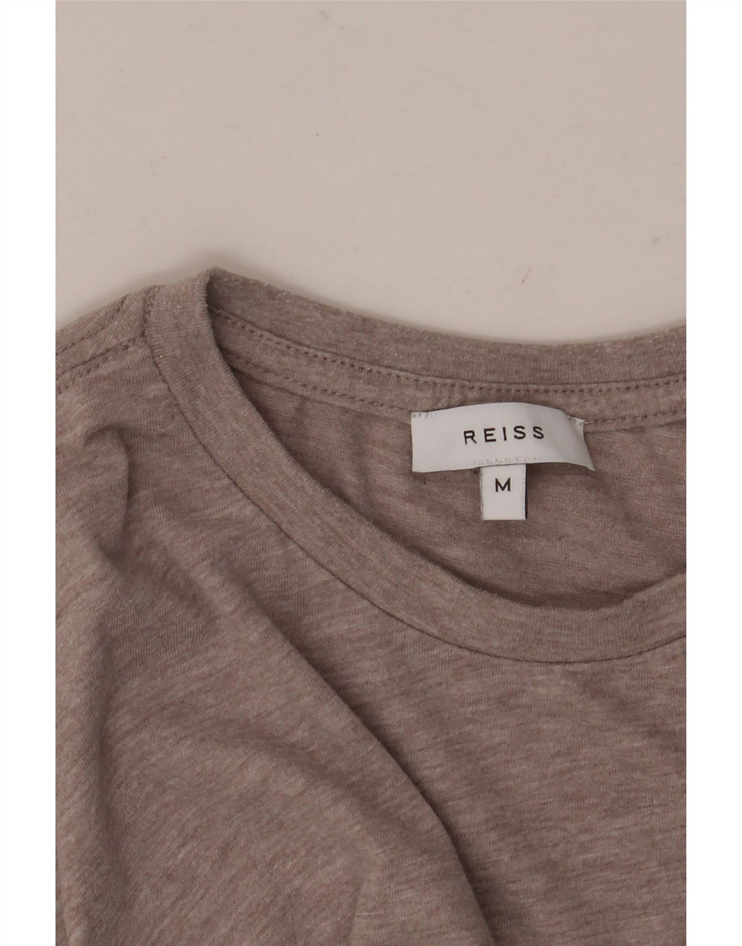 Reiss T-Shirt Homme Marron Moyen Moucheté