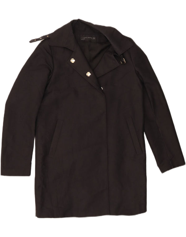 Zara Manteau surdimensionné pour femme UK 10 Petit Noir