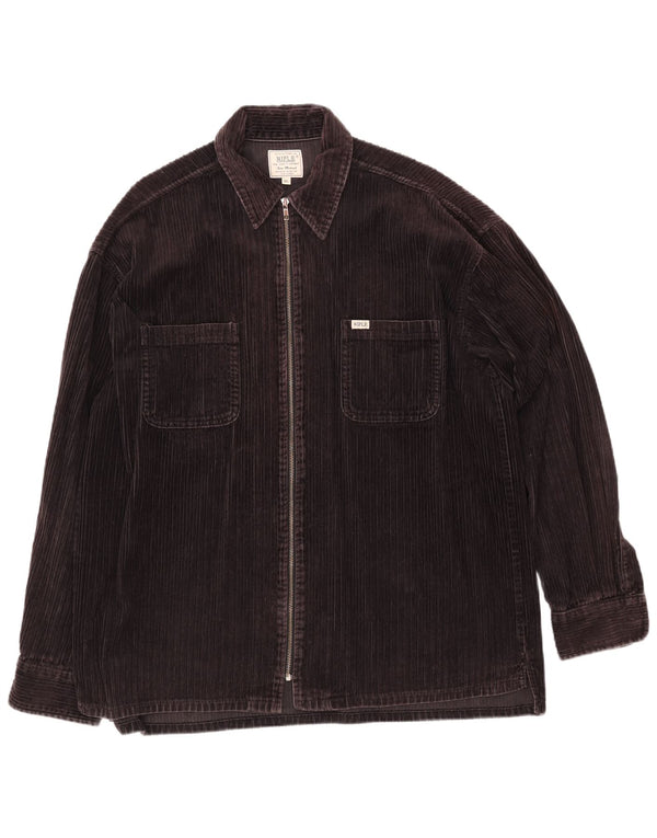 RIFLE Veste en velours côtelé pour homme UK 42 XL Marron