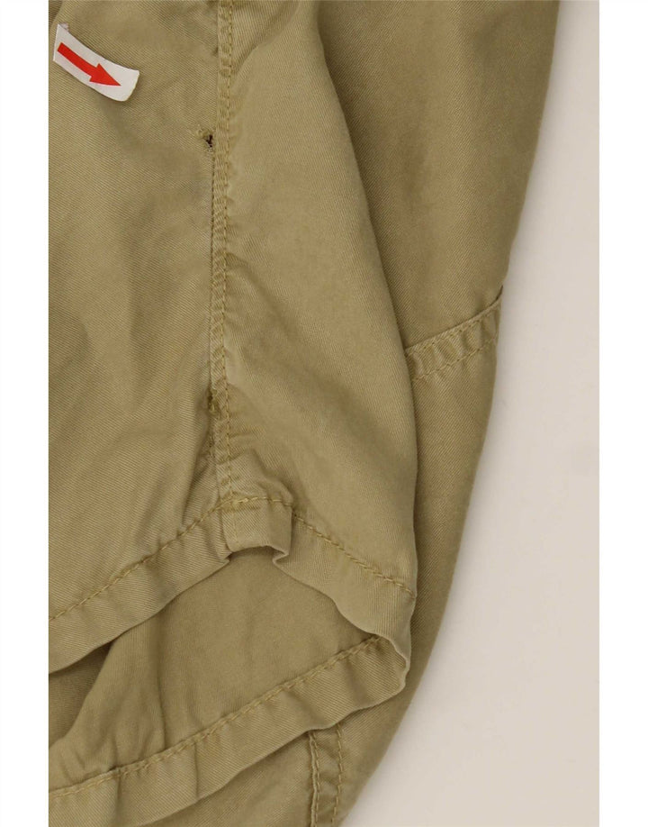 PEPE Jeans Combishort Femme UK 10 Petit Kaki