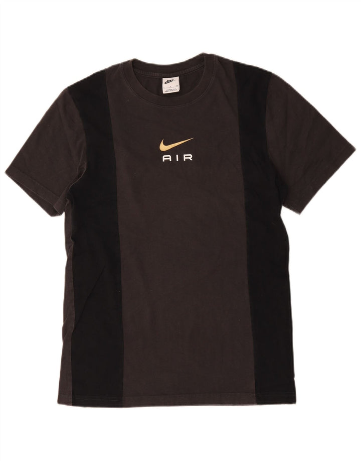 Nike T-shirt Air pour homme, petit, marron, colour block