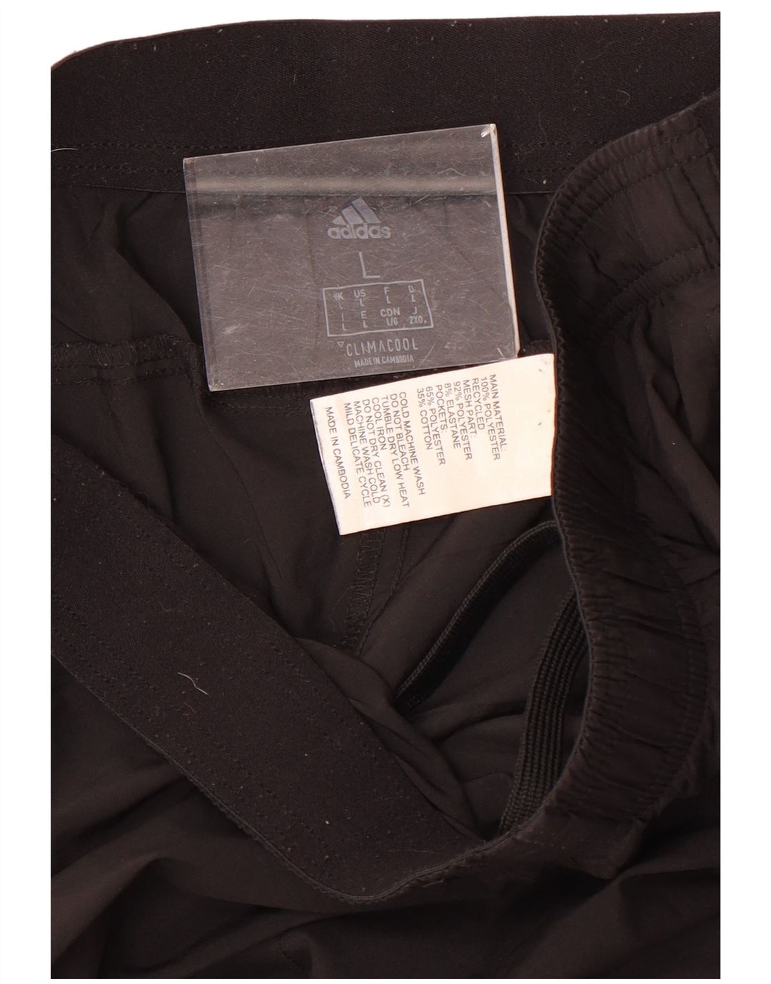 Adidas Hommes Climacool Survêtement Pantalon Joggers Grand Noir Polyester