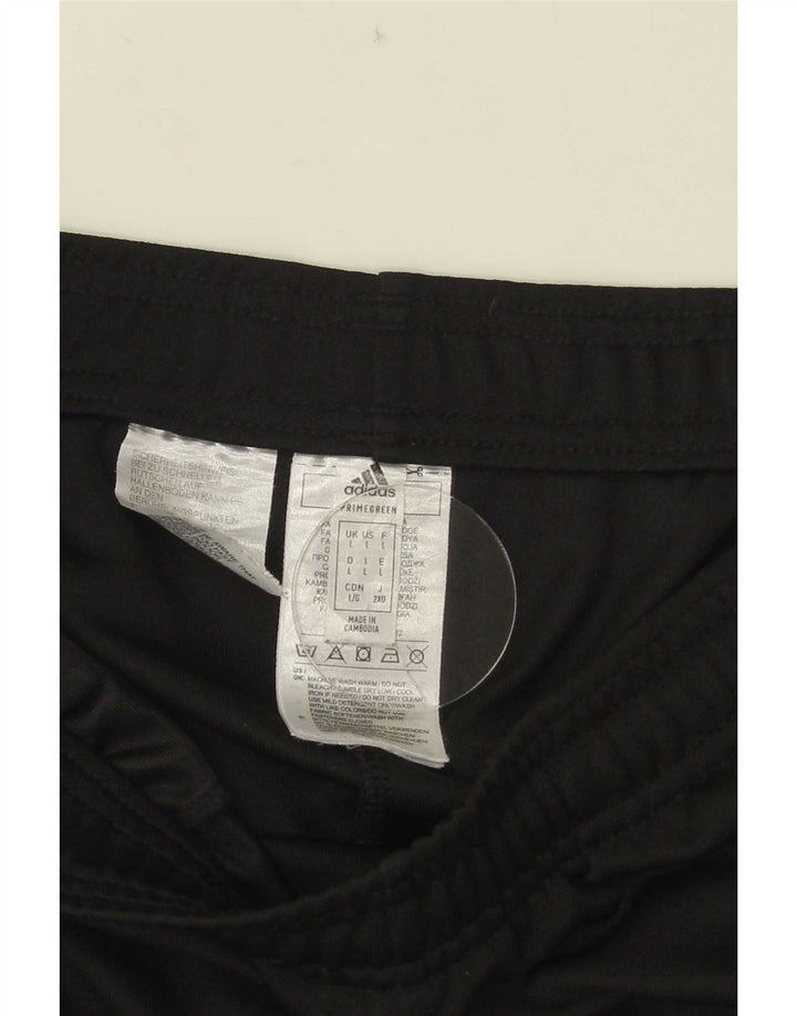 Adidas Pantalon de survêtement graphique pour homme Large Noir Polyester
