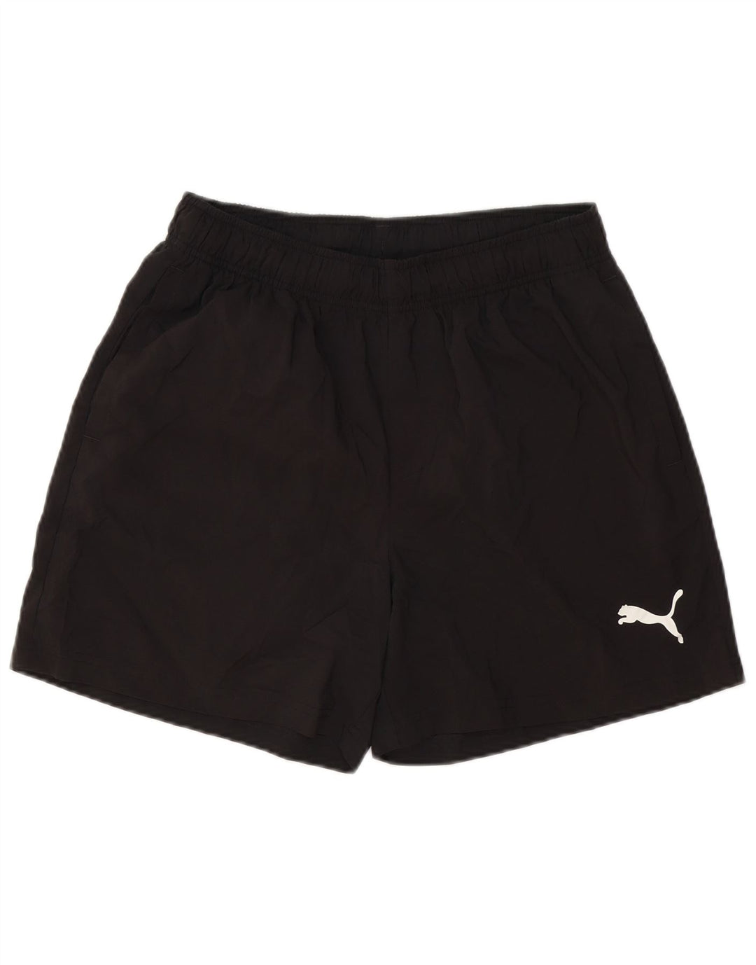 Puma Short de Sport Homme Noir Moyen Polyester