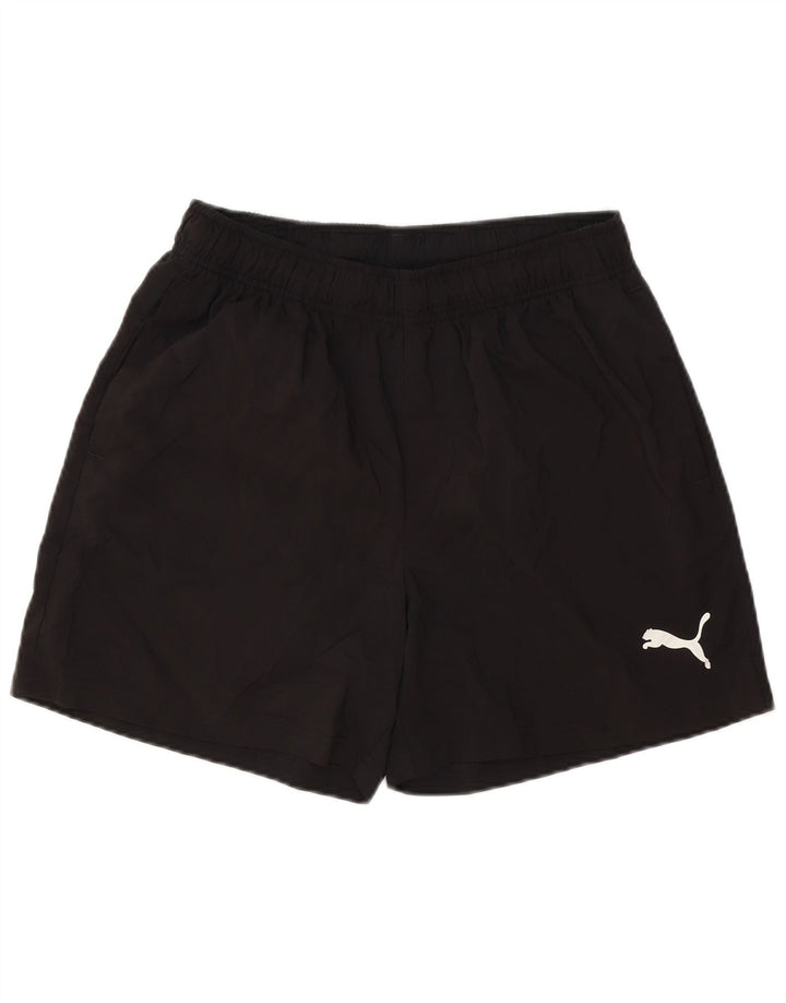 Puma Short de Sport Homme Noir Moyen Polyester