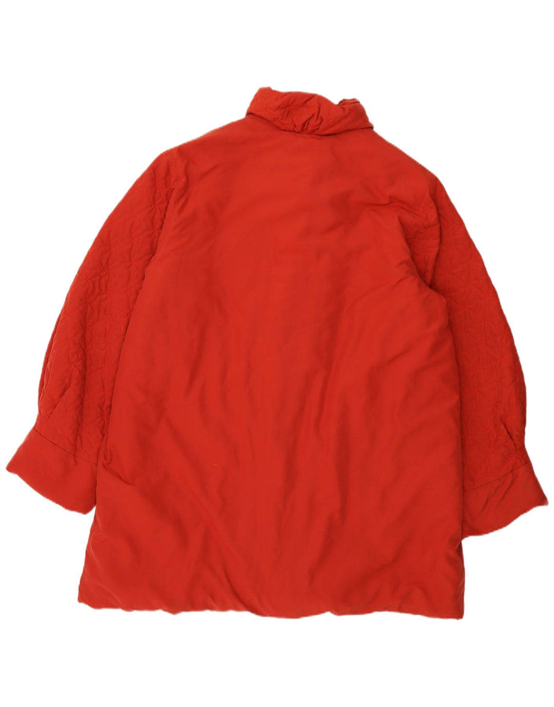 manteau rembourré femme vintage EU 44 XL Rouge